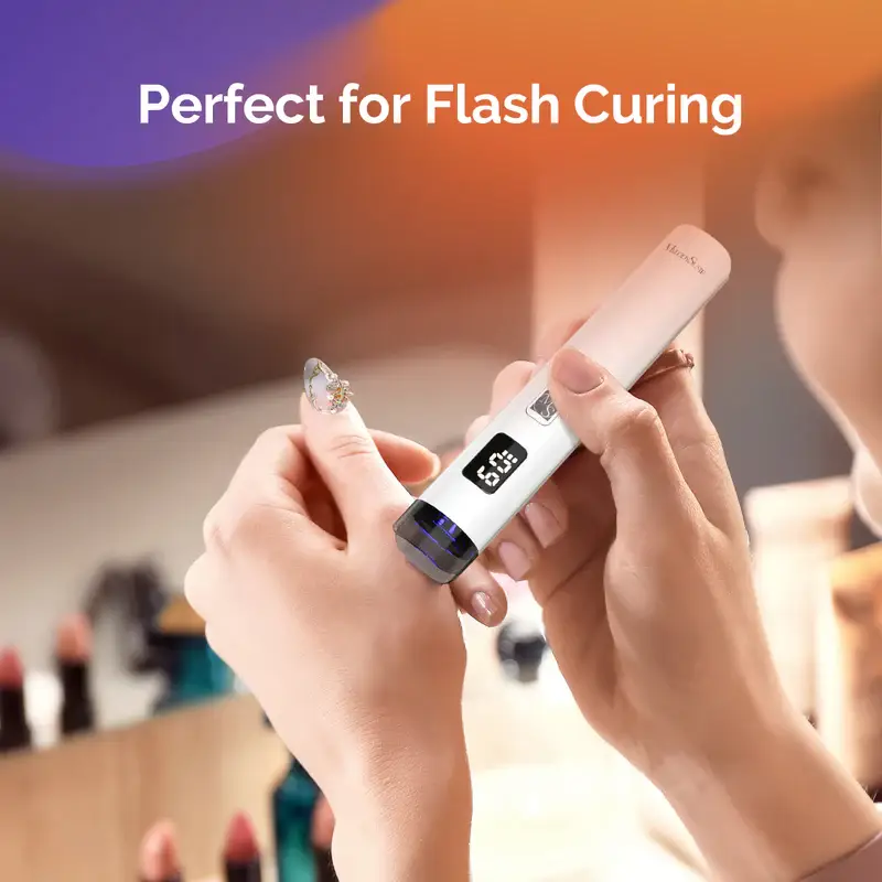 MELODYSUSIE – wholesale Nagelvårdsset – melodysusie P-Art01R uppladdningsbar mini LED/UV-lampa för nagelkonst4