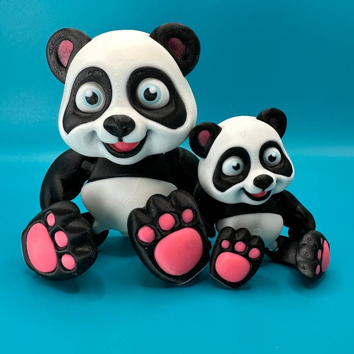 Panda Bear Fidget Desk Toy for wholesale by Biggest Little Print Shop LLC