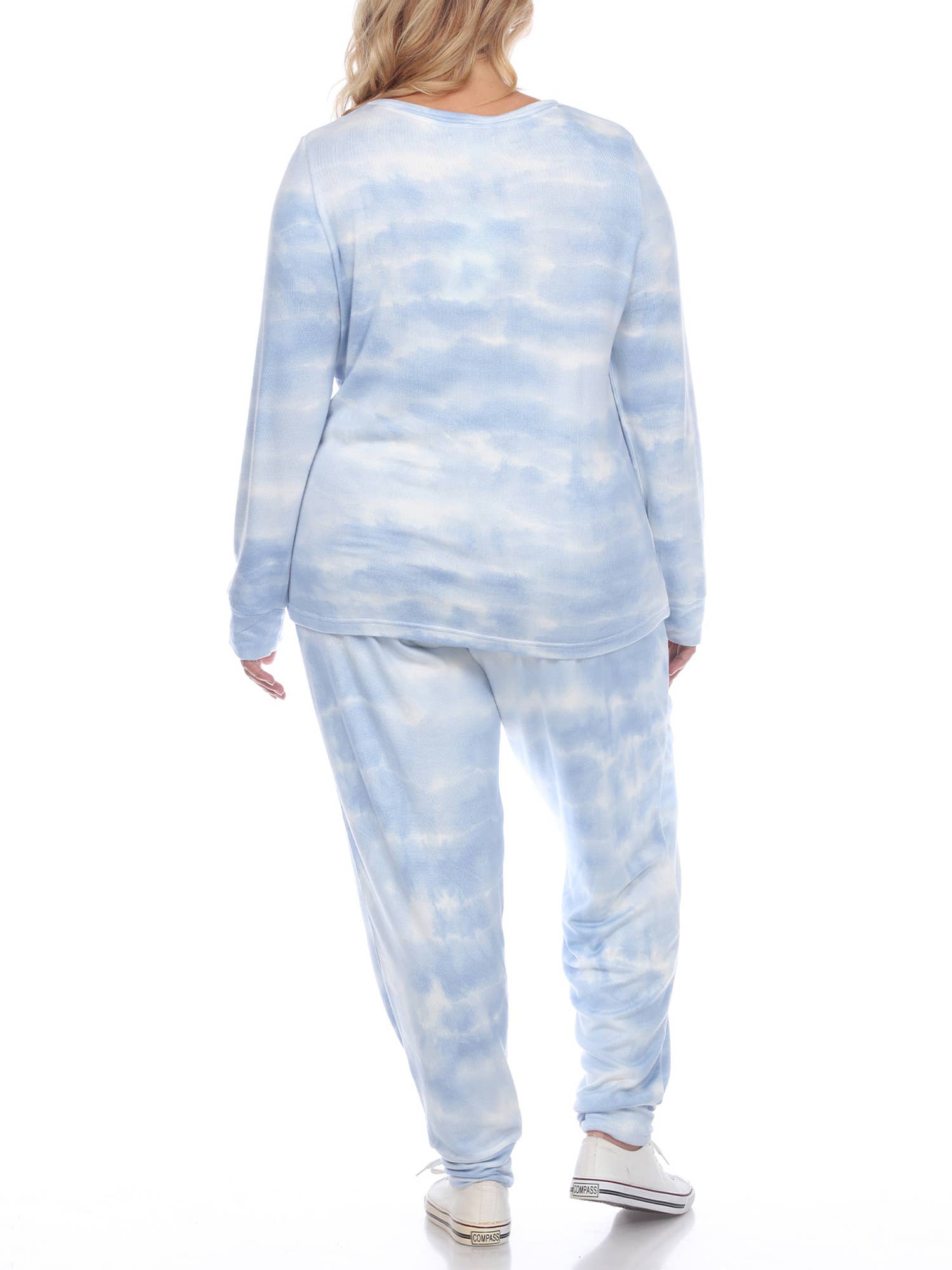 WHITE MARK – Großhandel Loungewear-Set – Damen – 2-teiliges Lounge-Set in Übergröße17