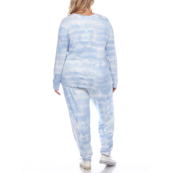 WHITE MARK – Großhandel Loungewear-Set – Damen – 2-teiliges Lounge-Set in Übergröße17