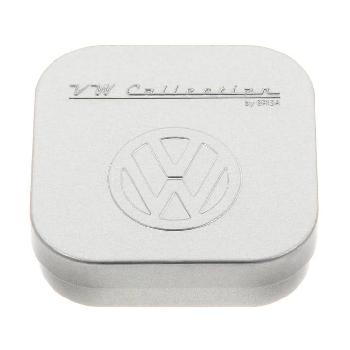 VW Collection by BRISA - Wholesale Magneet - VW T1 Bus miniatuur magneet in vintage zilver in cadeaublik3