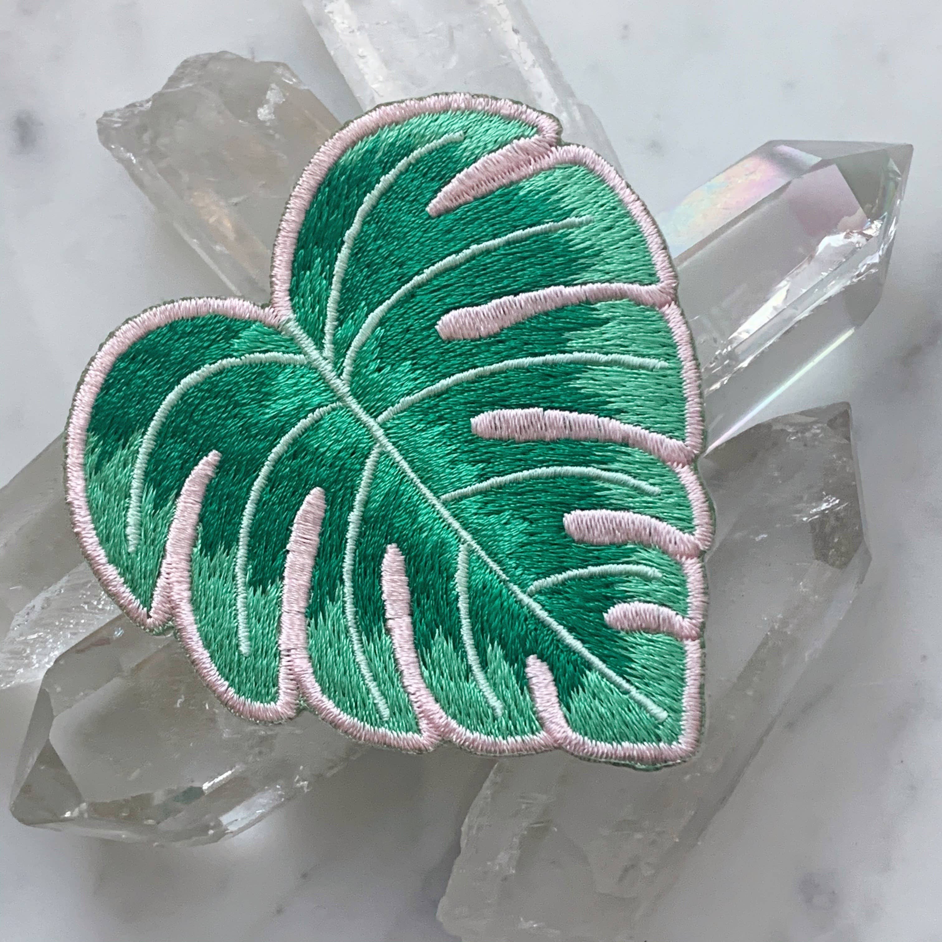 Wildflower + Co. - Wholesale Patch - Waves Collection - Monstera Leaf Patch3