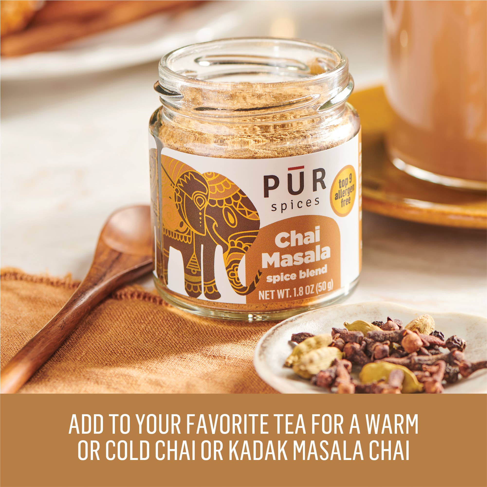 PUR Spices - Wholesale Dried Spice Mix - Chai Masala4