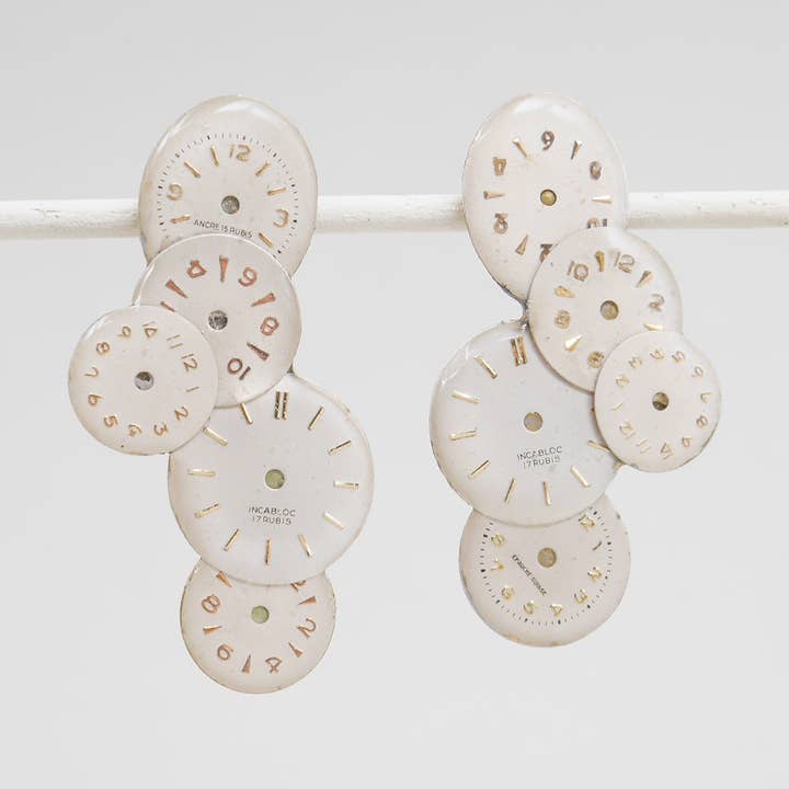 Tempo L oorbellen voor wholesale door MKABRICKS - Muriel Plaud