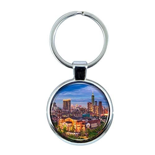 City Souvenirs - Wholesale Keychain - Unisex - Taipei Taiwan Keychain