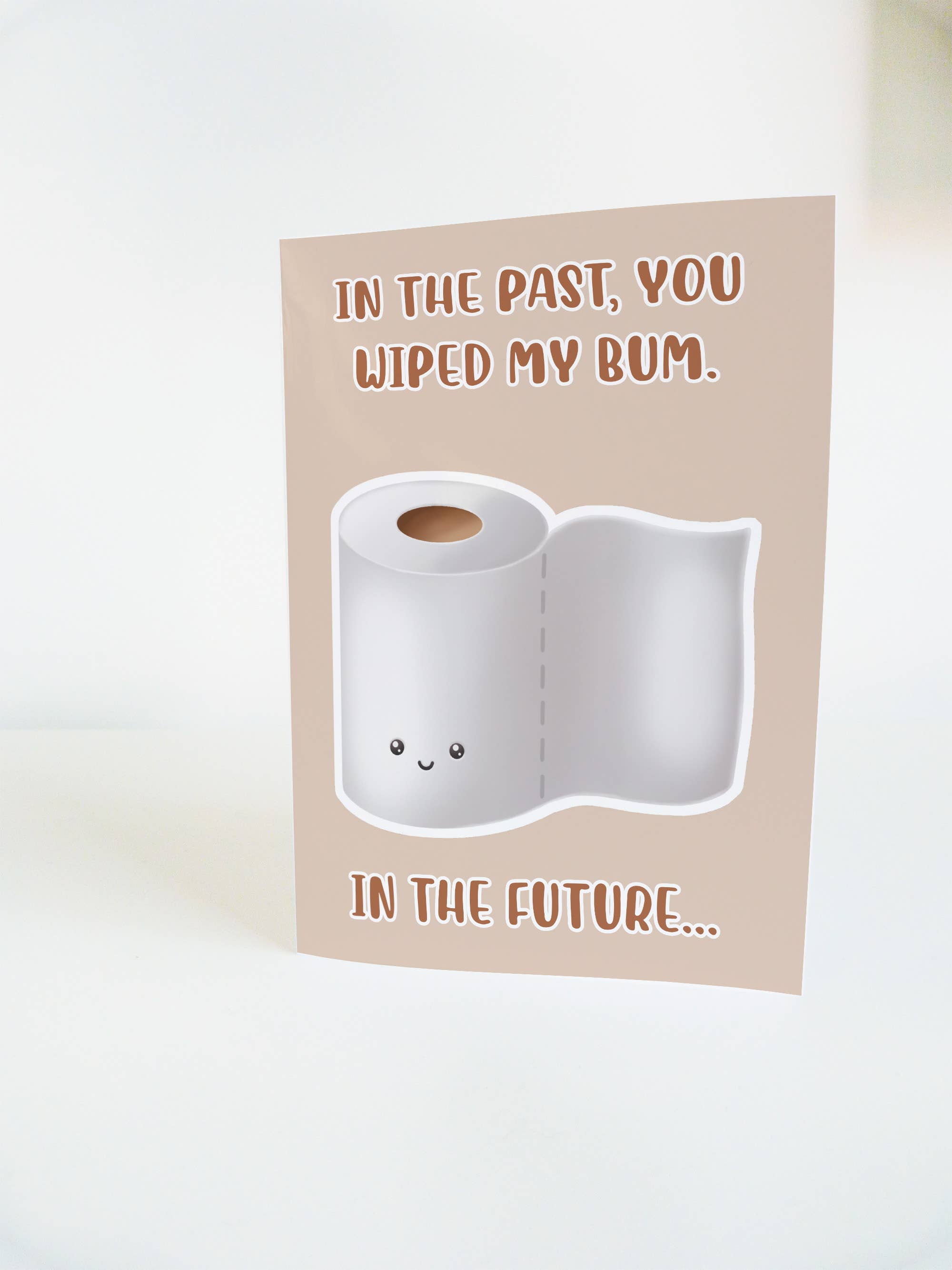 Join The Creative Side – Großhandel Vatertagskarten – Lustige Vatertagskarte „Früher hast du mir den Po gewischt“2