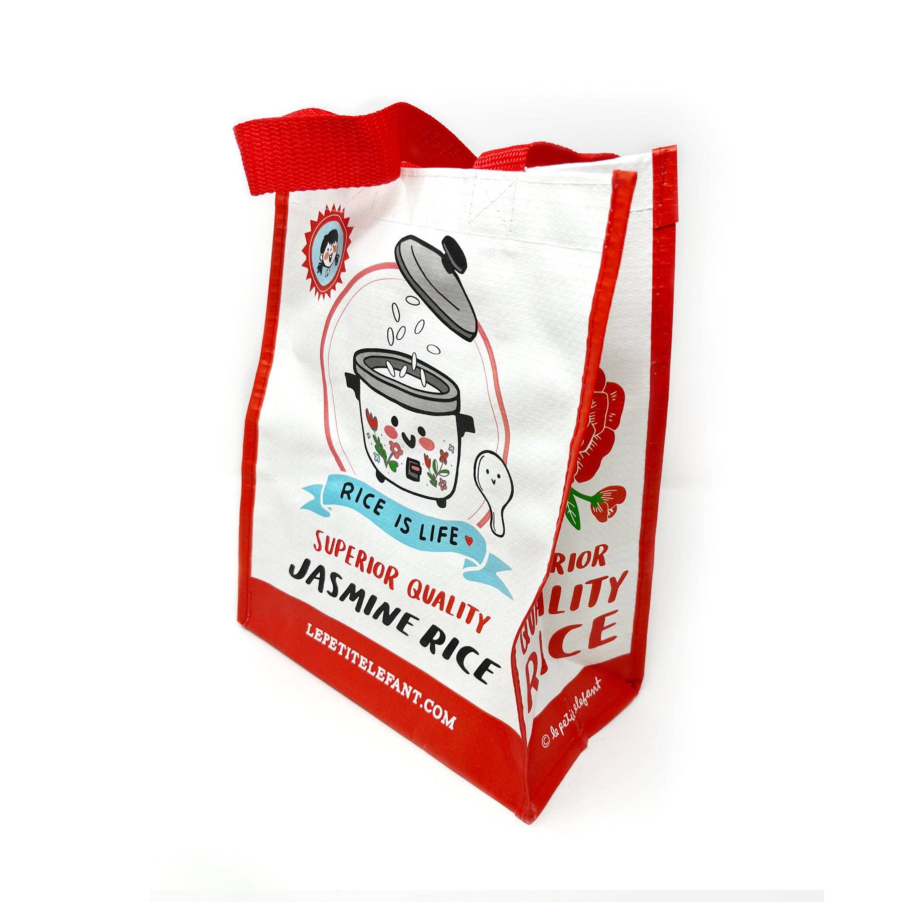 Le Petit Elefant - Wholesale Grocery/Shopping Bag - Rice All Day Everyday Shopping Bag1