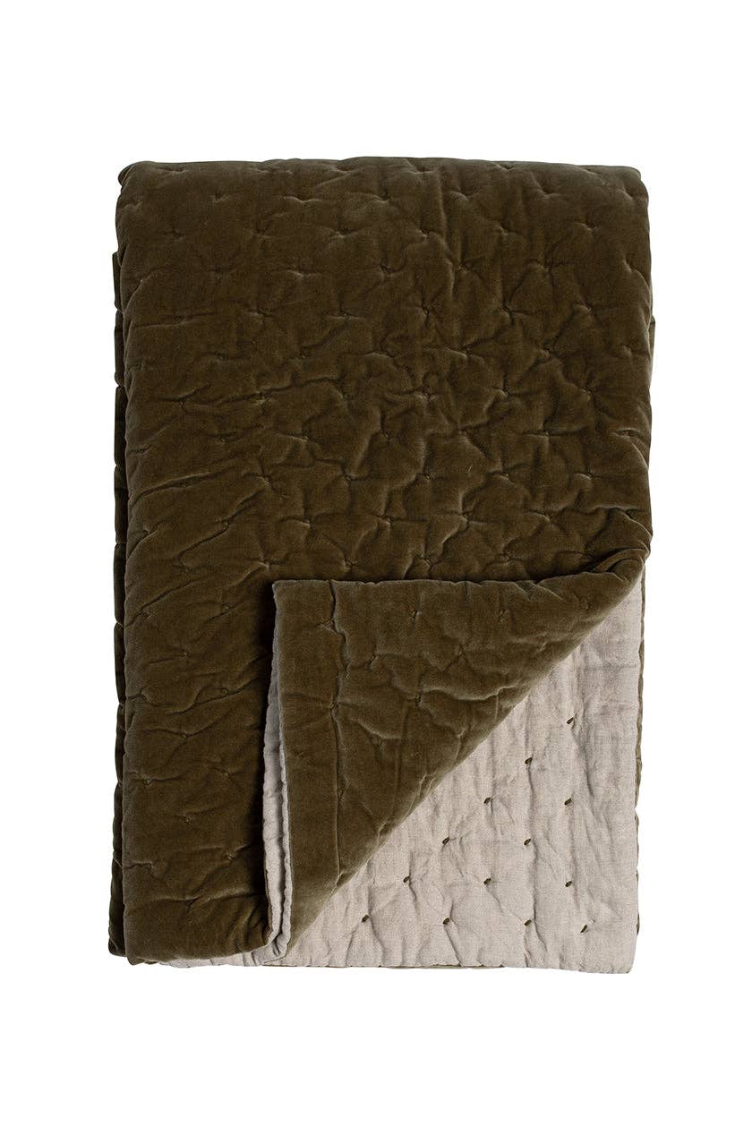 Niki Jones – wholesale Quilt – Velvet Linen Throw8