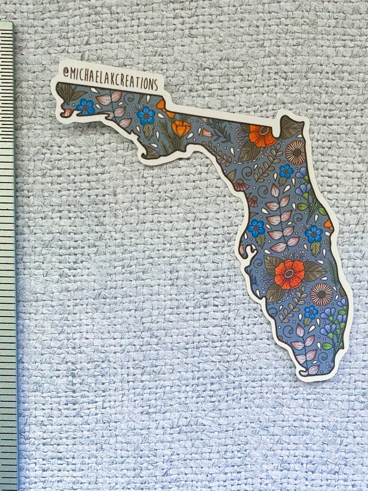 Florida Sticker | States Stickers | FL Sticker | Stickers fo for wholesale by Michaela K Creations