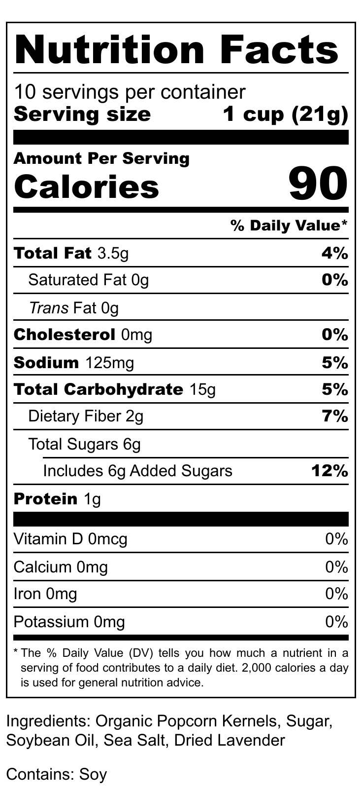 Pop's Praiseworthy Popcorn - Wholesale Popcorn - Pop's Praiseworthy Popcorn - Luscious Lavender -7.5 oz2