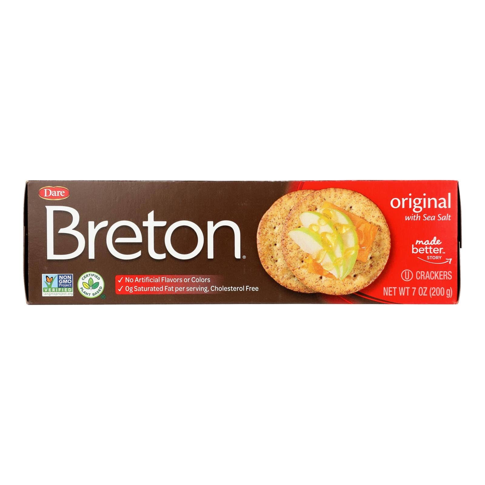 Everyday Supply Co - Wholesale Crackers - Breton/dare - Crackers Original - Case Of 12-7 Oz0