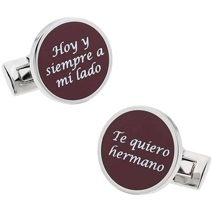 Gemelos de boda para el hermano de la novia Color Burdeos para venta al por mayor de Beclosetoyou