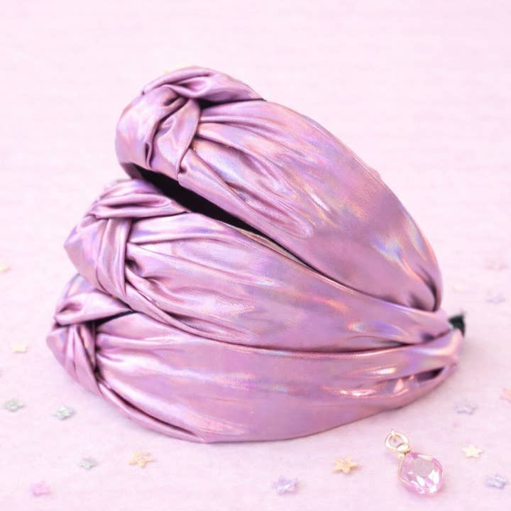 Holographic Knot Headband - Sundaze for wholesale by Cheeky Plum