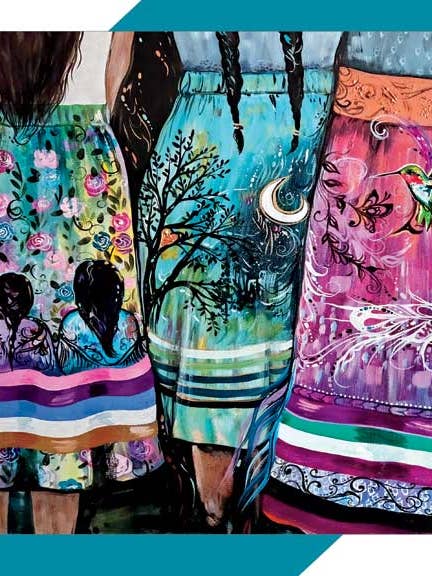 Sisters Always 1000-piece Puzzle for wholesale by Indigenous Puzzles and Art