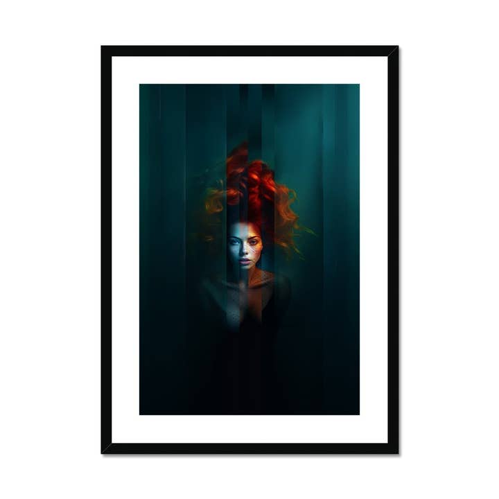 Sjöhäxa Inramad & Monterad Tryck för wholesale av Pixel Gallery