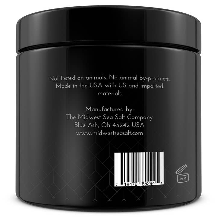 The Midwest Sea Salt Company - Vente Lait de bain - Sel de mer minéral de trempage - Non parfumé 16 oz (453 gr)3