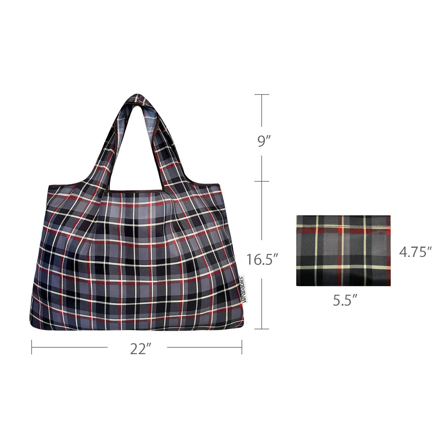 Wrapables.com - Wholesale Grocery/Shopping Bag - Wrapables Large Foldable Tote Nylon Reusable Grocery Bags145