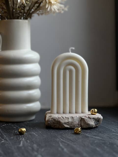 Bougie Arche - Bougie Moulée pour la vente par La Casa des Bougies
