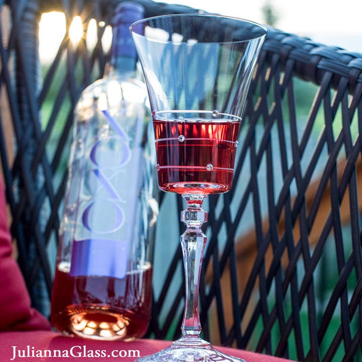 Copo de vinho tinto Royal Alex por atacado de Julianna Glass