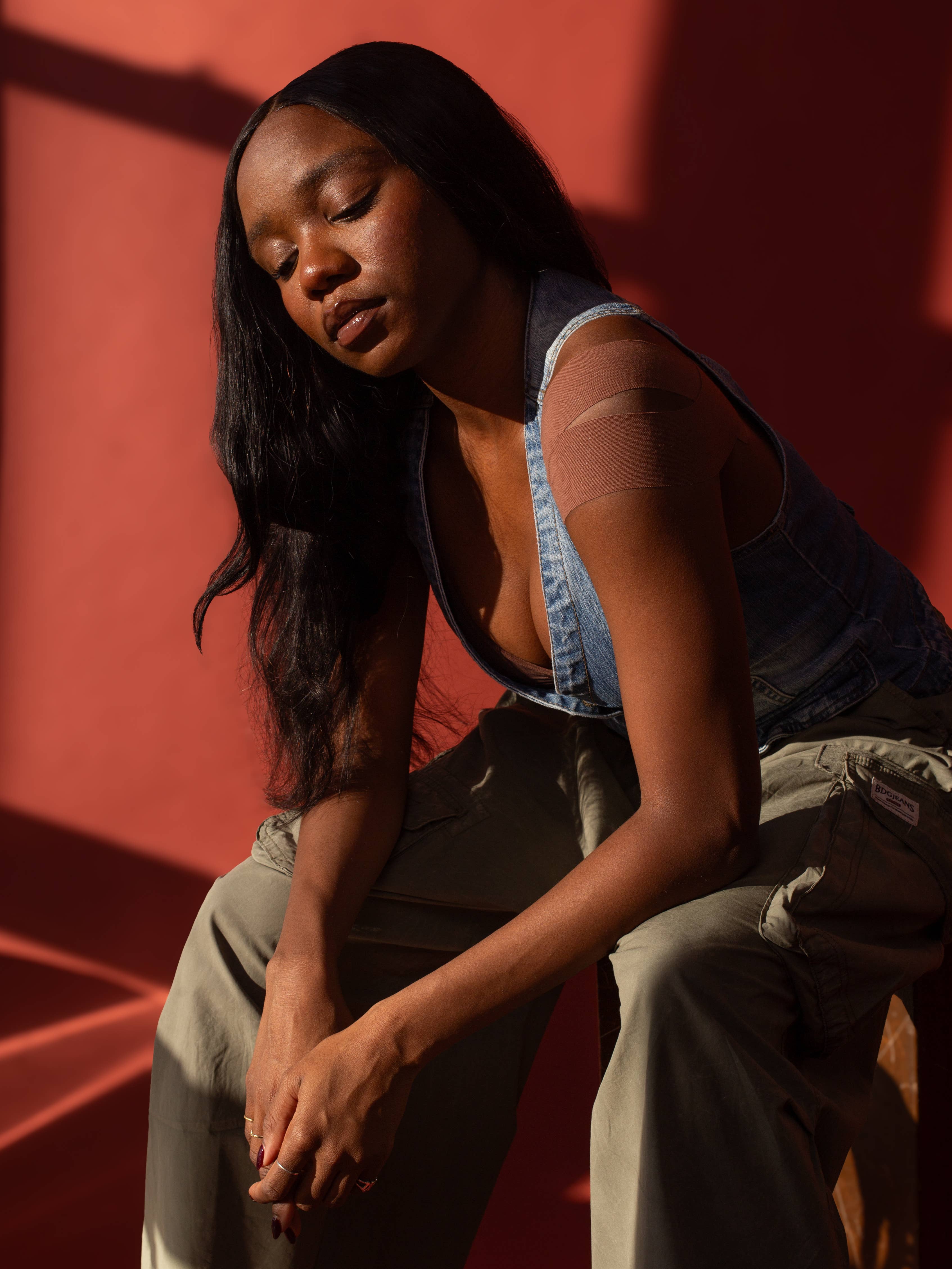 HUETAPE - Wholesale Fashion/Breast Tape - Women's - Walnut Kinesio Tape 1