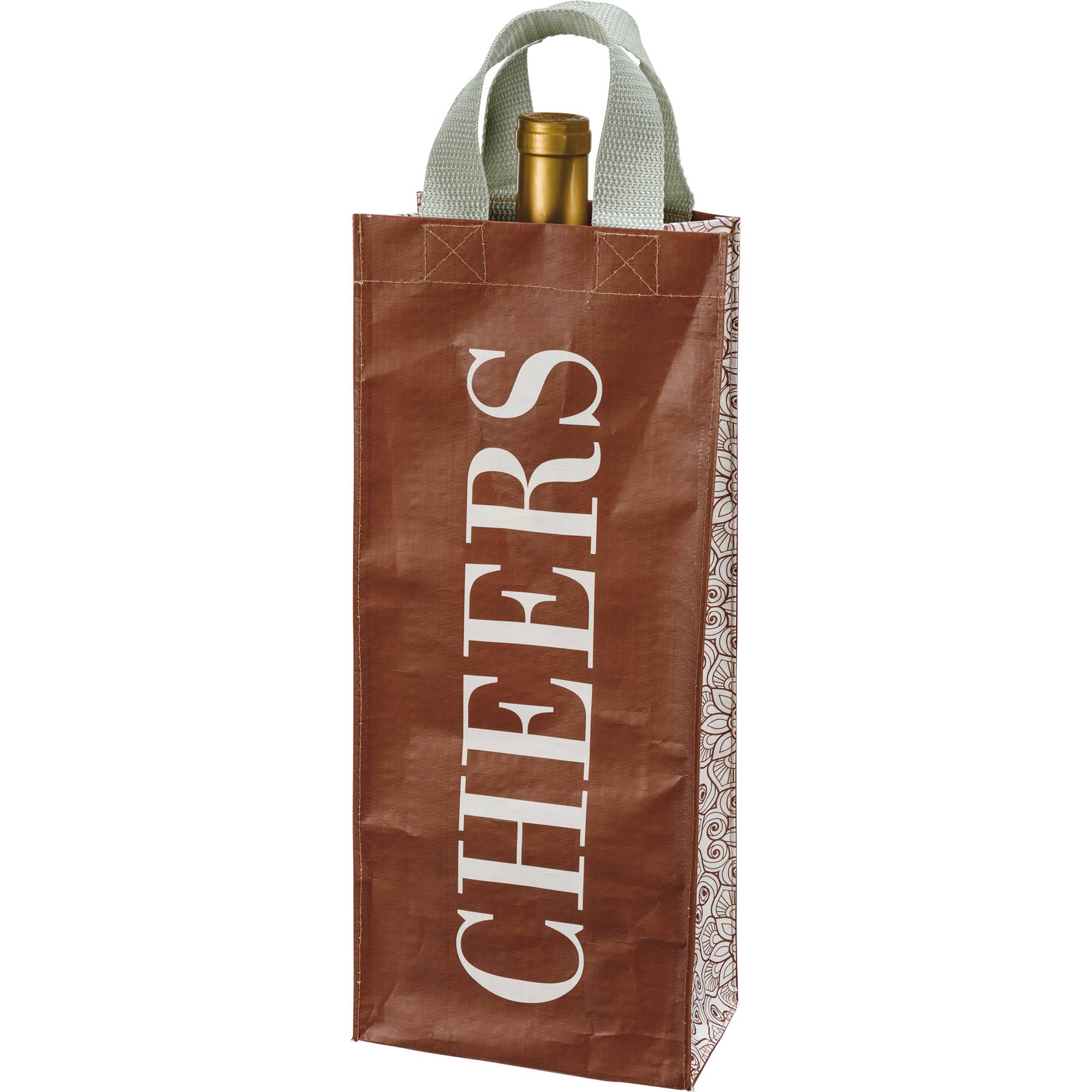Primitives by Kathy - Wholesale Tote Bag - Unisex - Cheers Wine Tote3