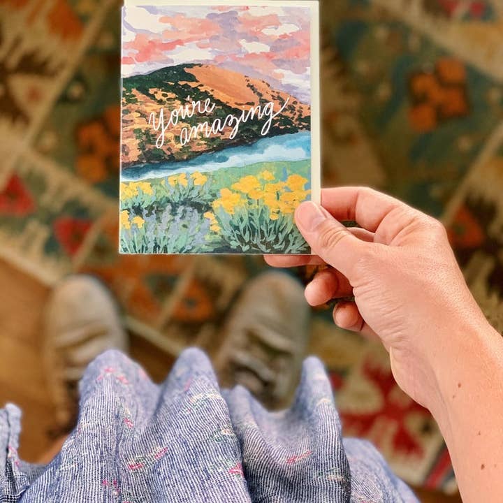 Little Salt Wagon - Vente Carte de vœux classique - Carte de vœux You're Amazing Nature Landscape8