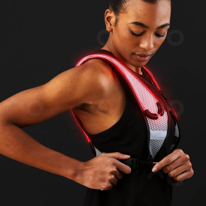 Tangle, Inc. - Wholesale Safety Vest - Unisex - Light Active® Light-Up LED Safety Vest