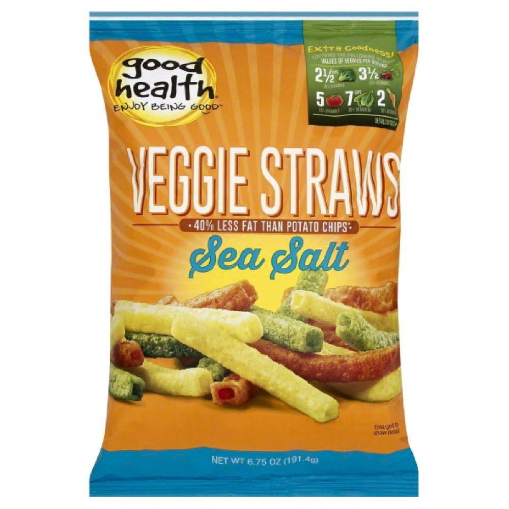 KeHE Distributors, LLC - Wholesale Chips - Good Health Sea Salt Veggie Straws, 6.75 Oz0