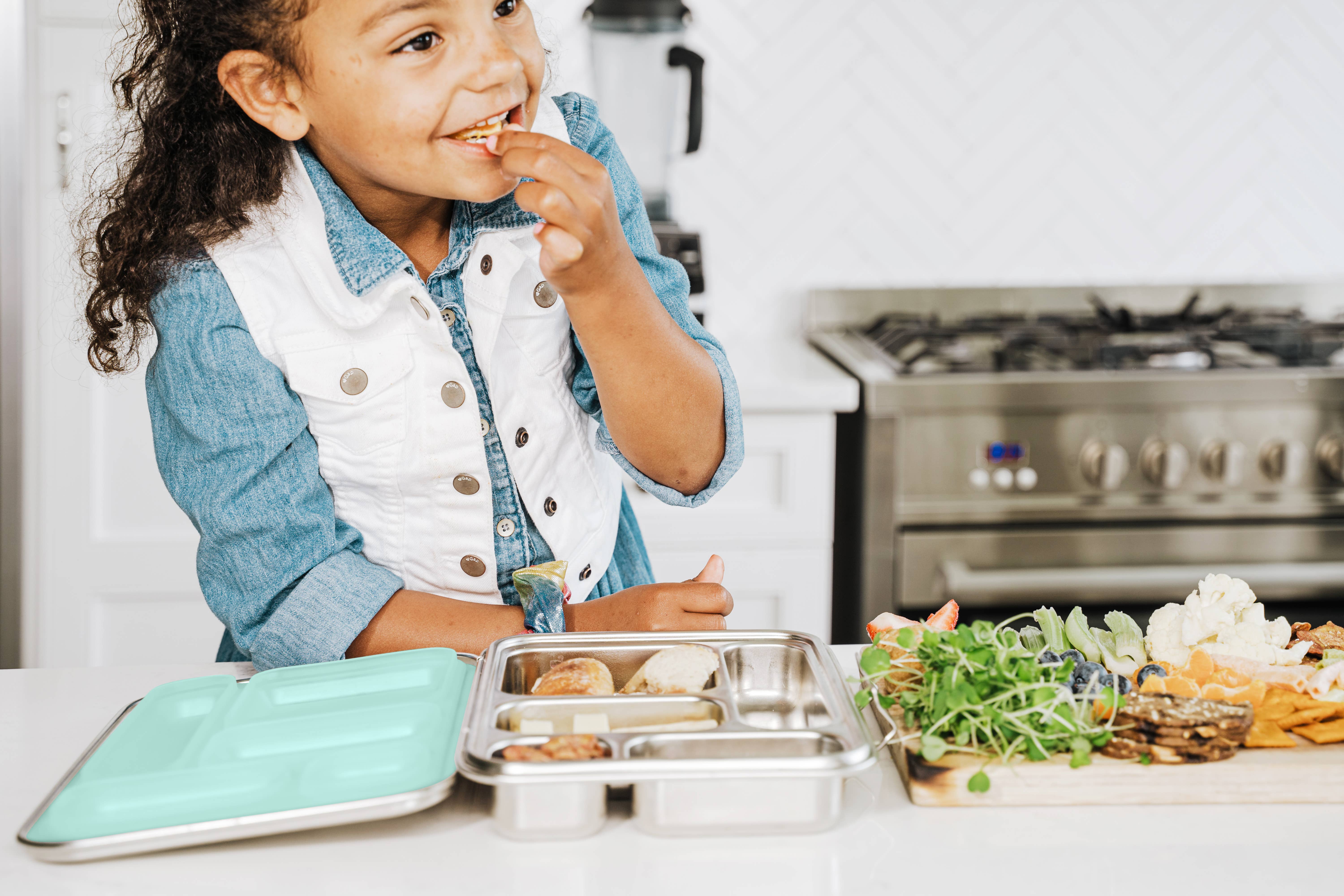 The Good Kiind - Wholesale Lunch Bag/Box - Kids - Kids Stainless Steel lunch box bento: Product Sample Box11