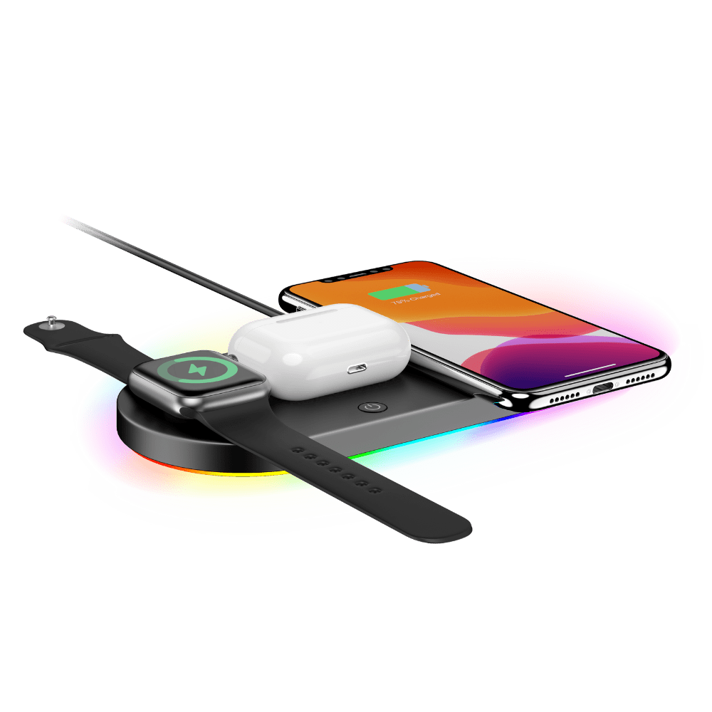 LIGHT OF THRONE - Vendita all'ingrosso Base di ricarica - Dock di ricarica wireless 4 in 11