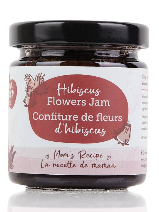 Confiture de fleurs d'hibiscus pour la vente par CHAP CHAP SNACKS