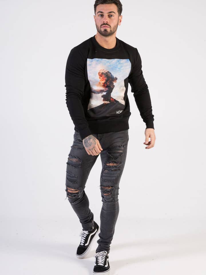 Sweat-shirt Eruption pour la vente par HÖRFA