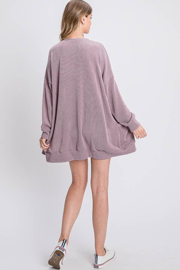 Tres Bien, Inc - Vendita all'ingrosso Cardigan - Donna - CARDIGAN A COSTINE CON TASCHE20