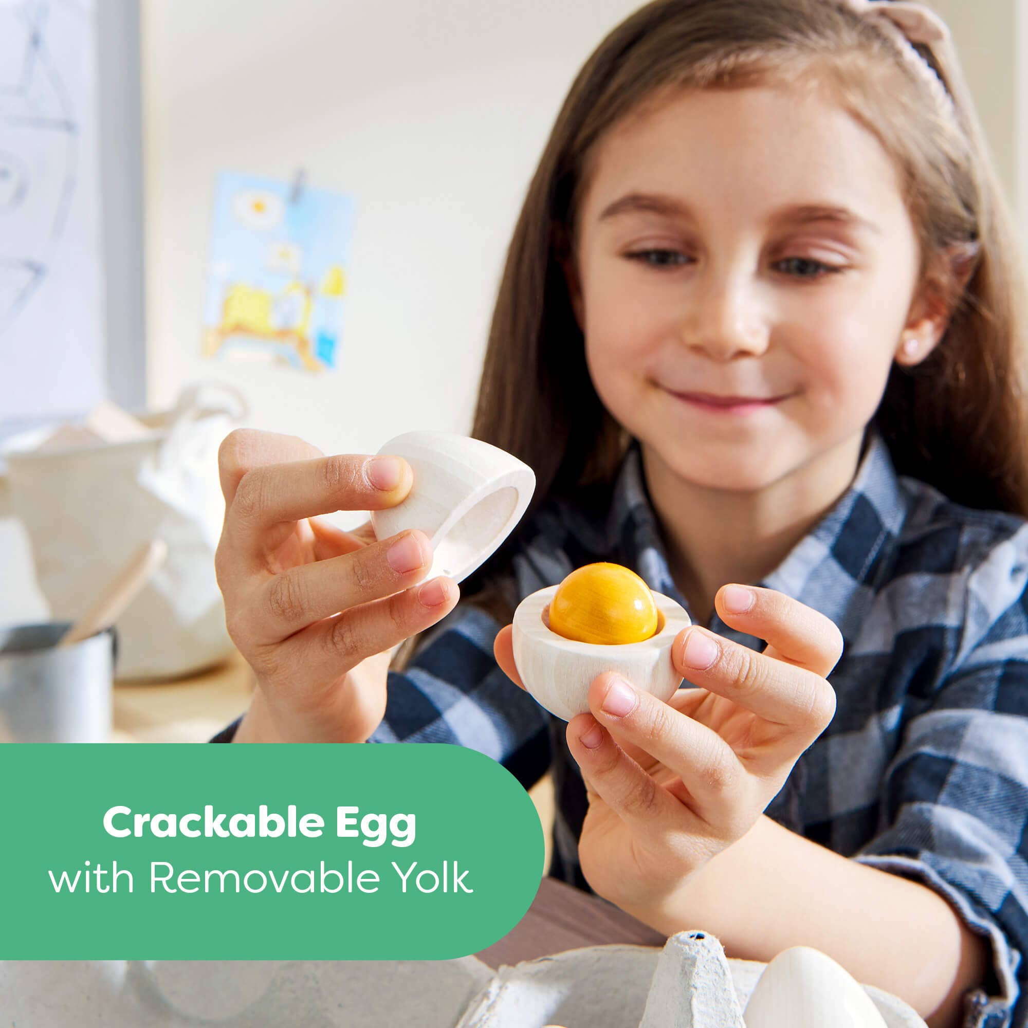 HABA USA - Wholesale Toy Set - Kids - Creative Play – Wooden Eggs Play Food Set2