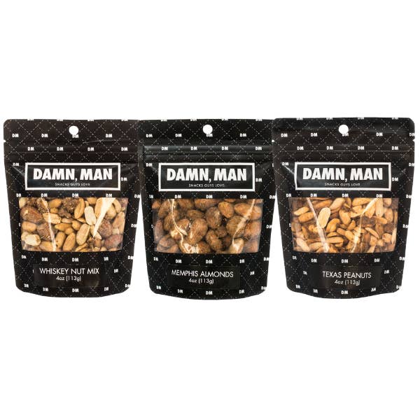 Damn, Man Snacks – Großhandel Lebensmittel-Geschenkkorb – Cowboy Box Rindfleisch & Nuss Gourmet-Geschenkkorb1