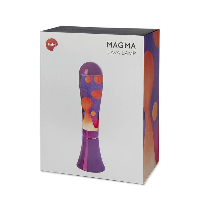 Balvi - Wholesale Accent/Desk Lamp - Lava Lamp, Magma, purple/red, Aluminum, 220 - 240 V