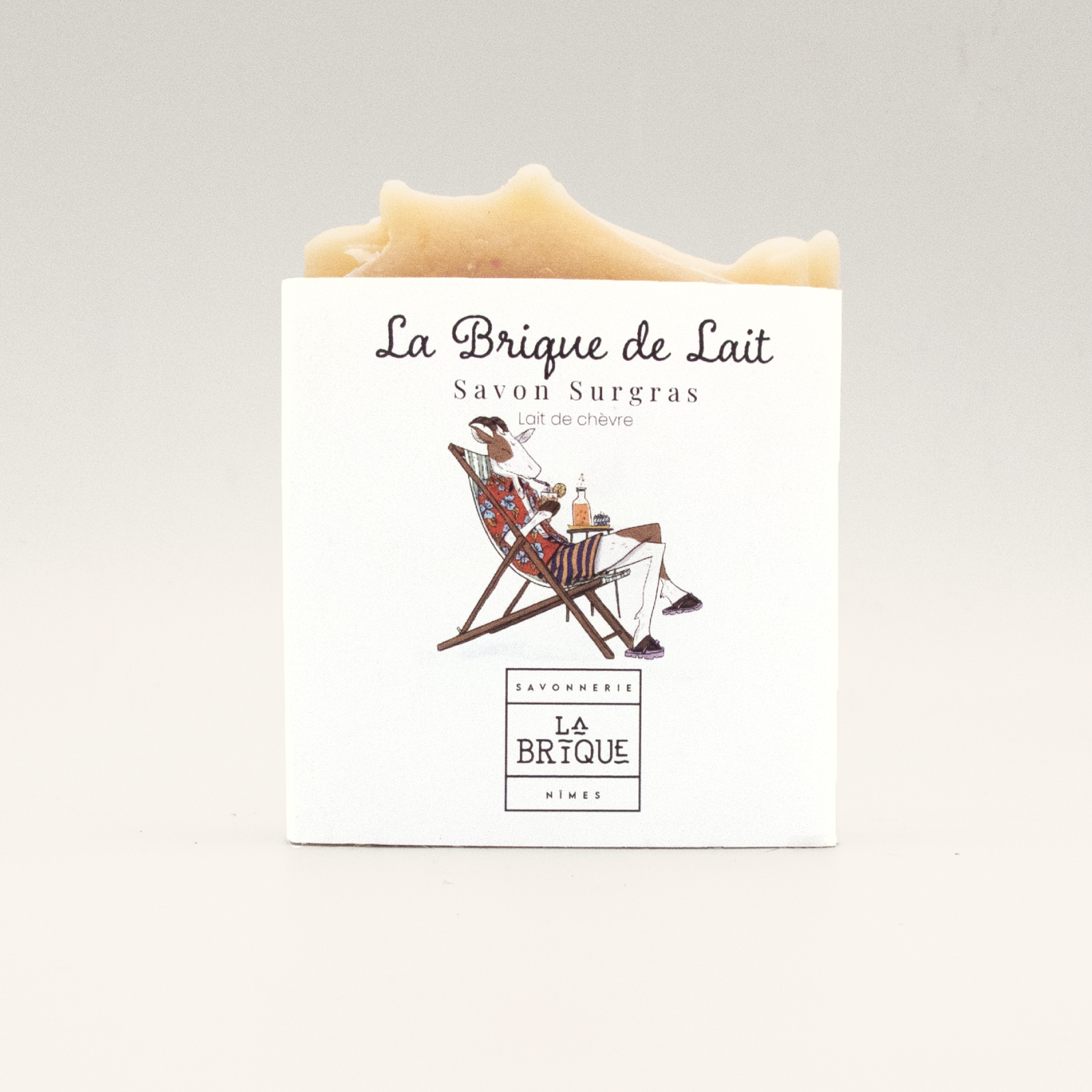 Ateliers la Brique - Wholesale Bar Soap - The milk carton2