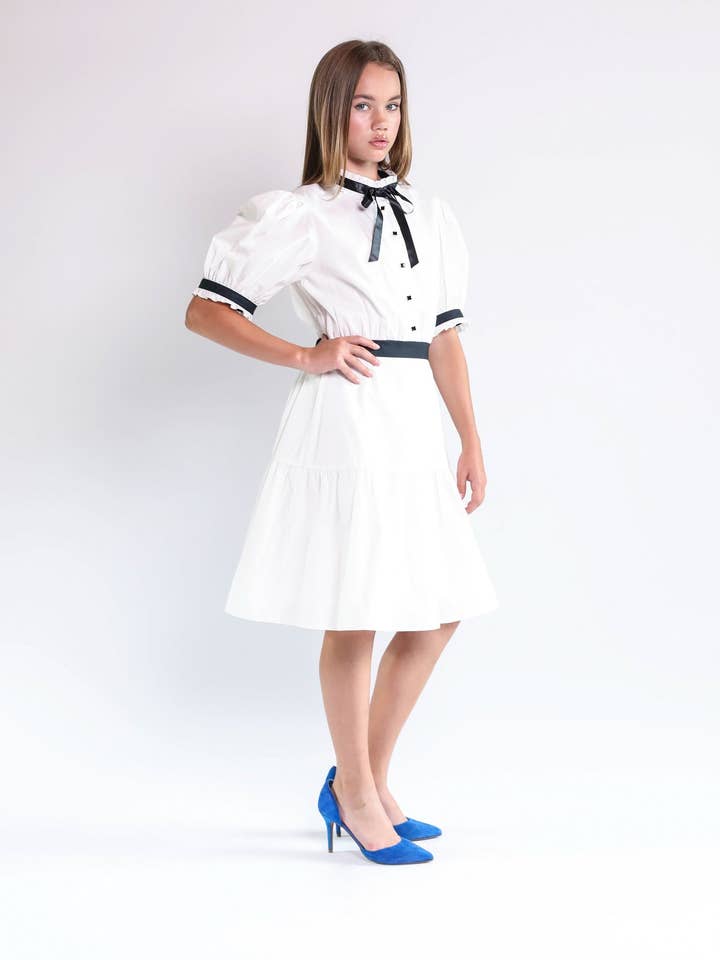 Aisabobo - Wholesale Dress - Kids - Sofia dress (light blue)10