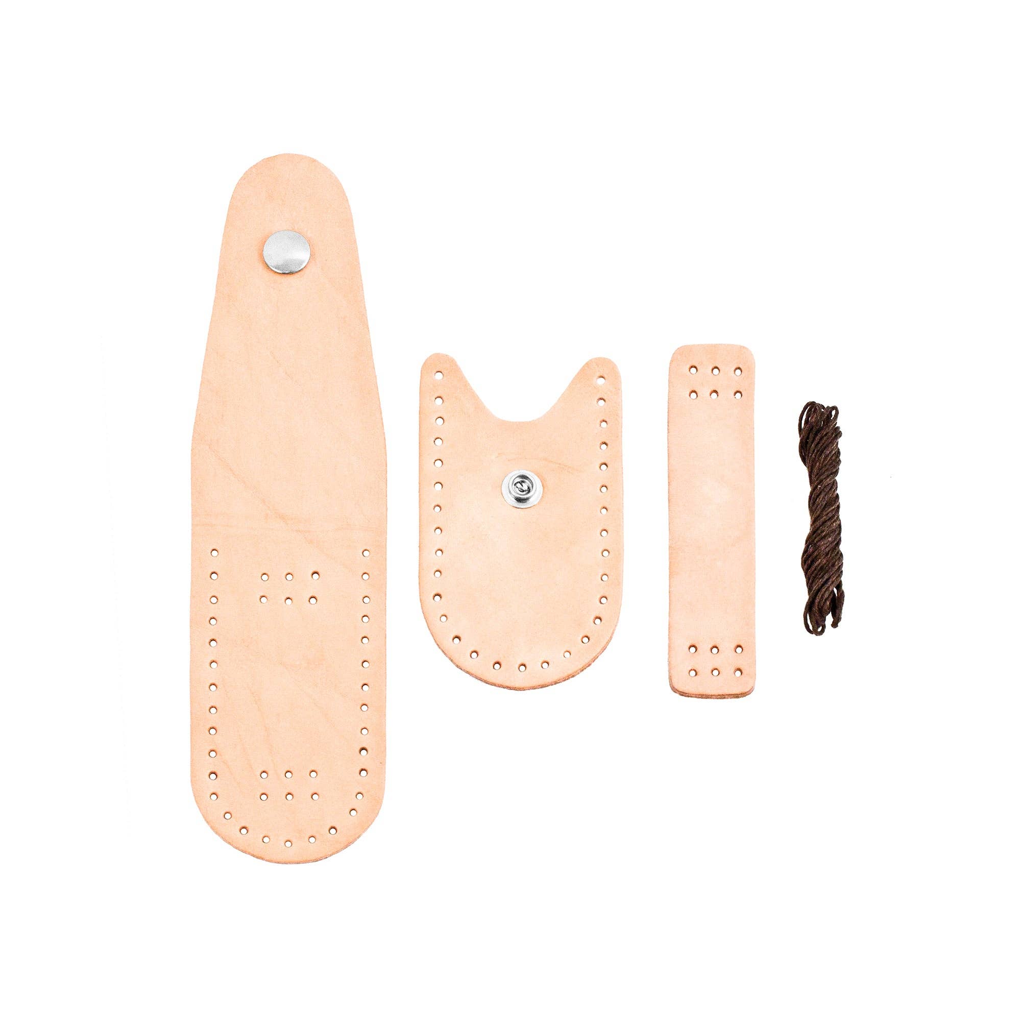 Natural Small Knife Pouch Kit for wholesale on Faire1