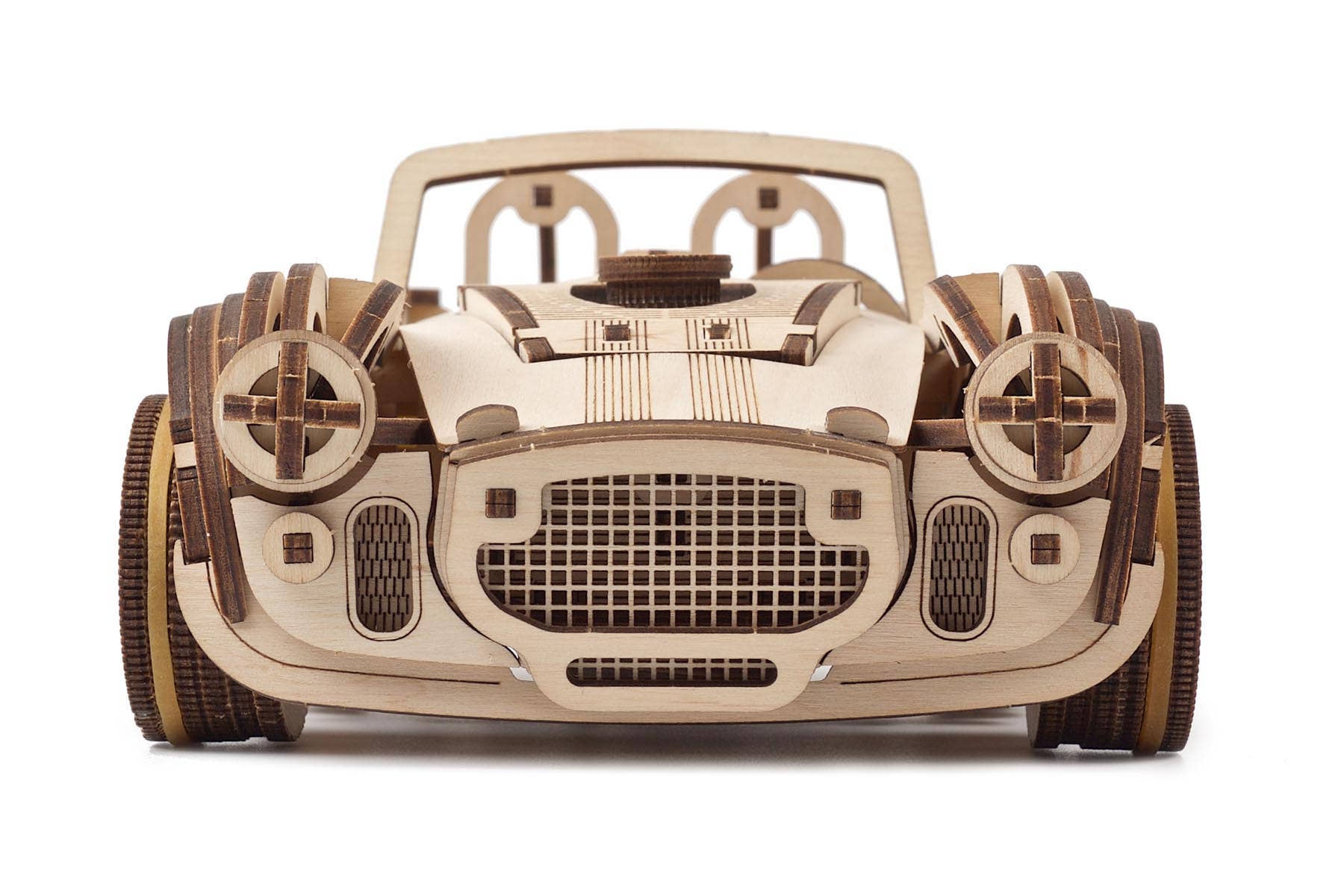 Ukidz LLC - Wholesale DIY Craft Kit - UGears Drift Cobra Racing Car -Wooden 3D Puzzles - DIY3