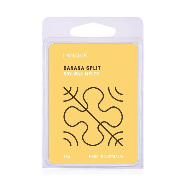Banana Split Soy Wax Melts - Clamshell for wholesale by INNOVE