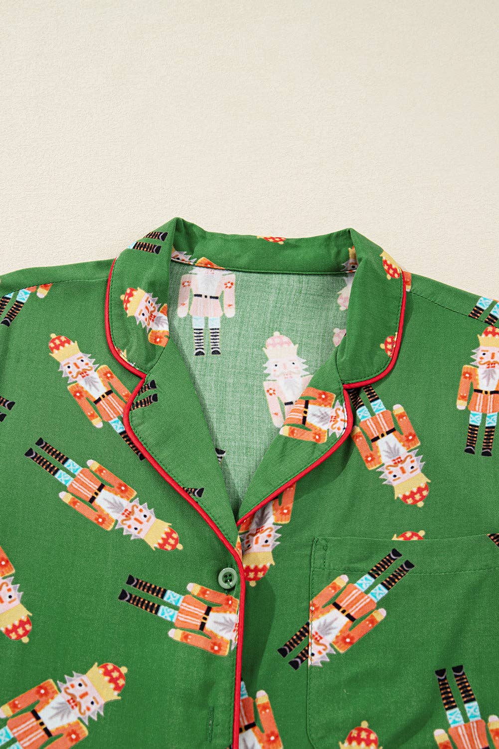 FASHION BLVD - Wholesale Sleepwear Set - Women's - FB Christmas Bow Cuffed Long Sleeve Pajama Set14