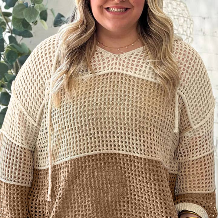 Pull à capuche en maille ajourée bicolore parchemin grande taille et autres tendances Résultats pour pull à capuche en vente B2B. Retours gratuits et paiement à 60 jours sur Faire sur Faire.