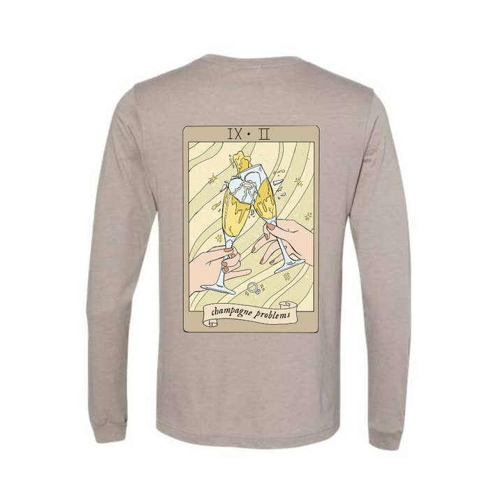 Champagne Problems Tarotkarte für den Großhandel von Le Petite Fete