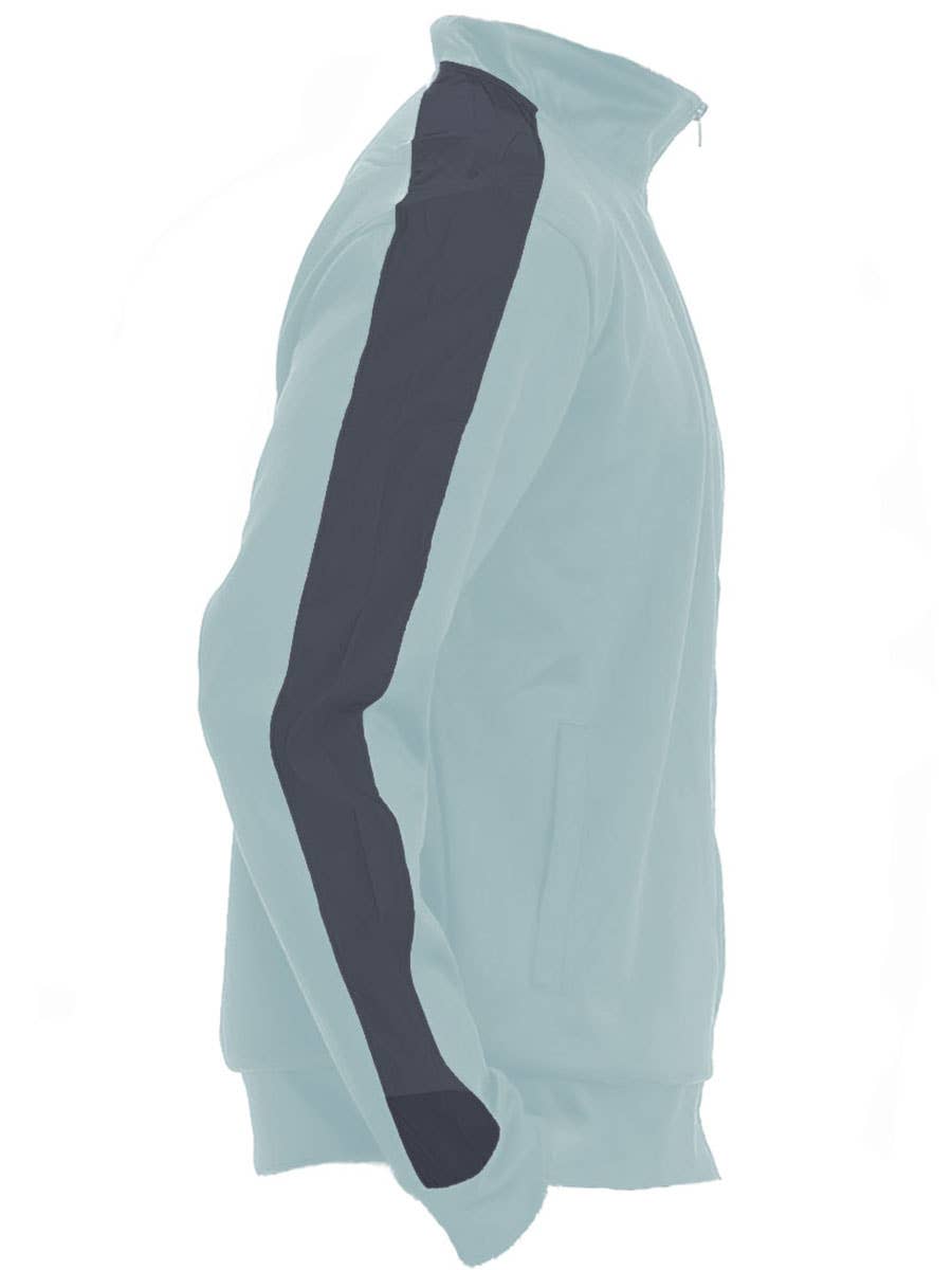 WEIV - Wholesale Athletic Jacket - Men's - UNISEX SIDE STRIPE ZIP UP TRACK JACKET7