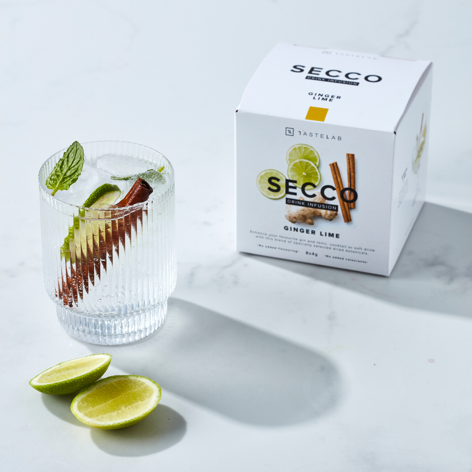 Secco Drink Infusion - Wholesale Cocktail Mix/Syrup - Ginger Lime6