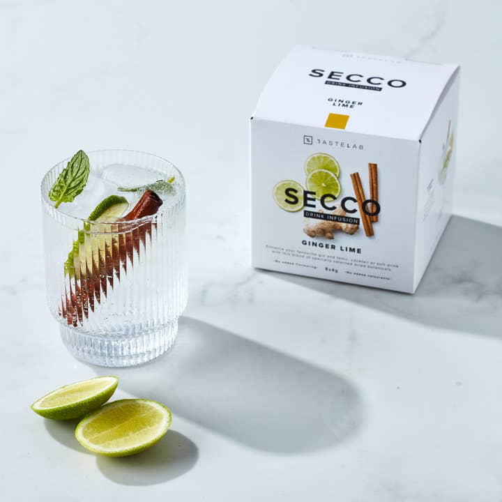 Secco Drink Infusion - Wholesale Cocktail Mix/Syrup - Ginger Lime6