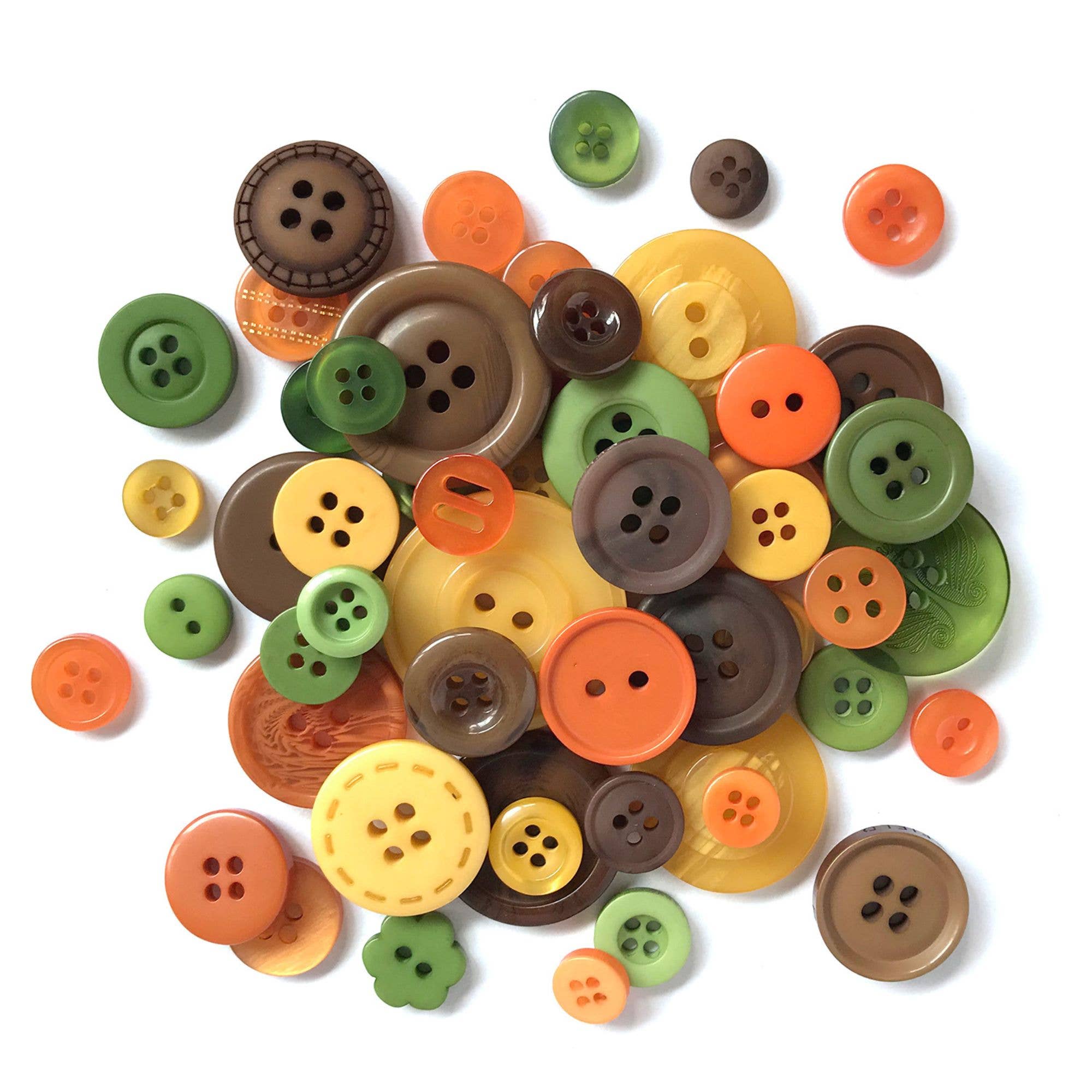 Buttons Galore & More - Vente Kit de bricolage - Kit de bricolage couronne d'automne6