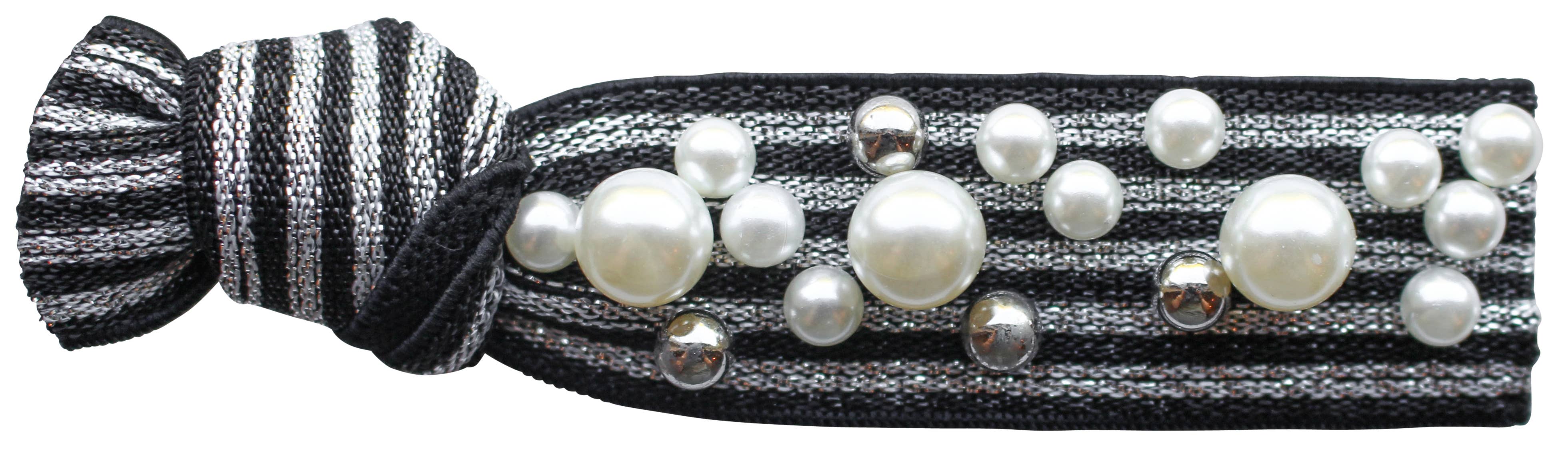 Gemelli – Engroshandel Hårbånd - Dame – Perle Stud Hair Tie13