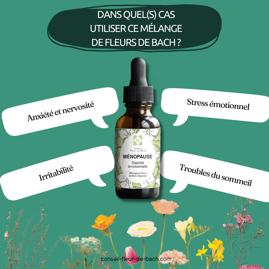 Conseil fleur de Bach - Wholesale Oral Supplement/Vitamin - Bach Flowers Menopause4